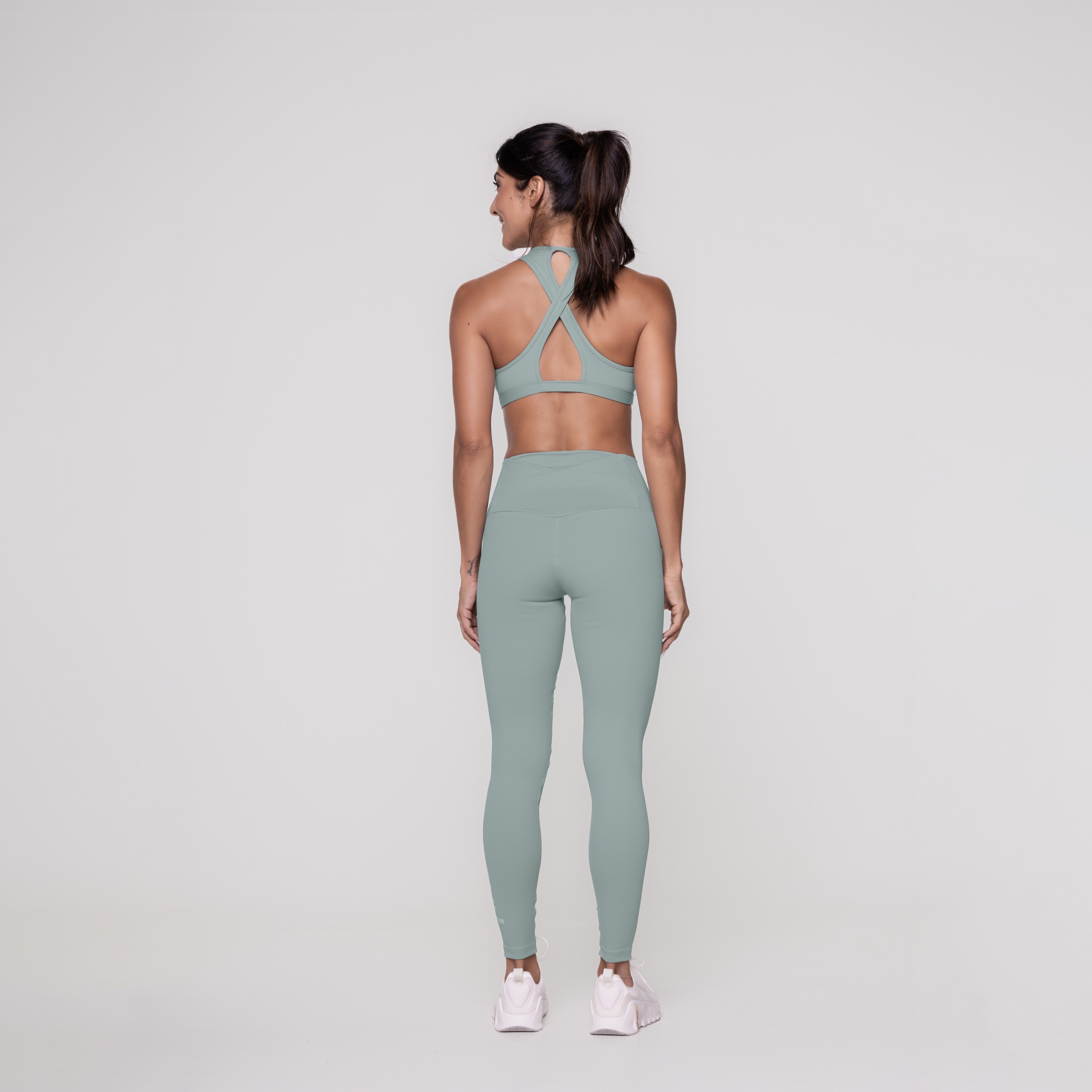 Legging OUI! Bolso Cós Verde