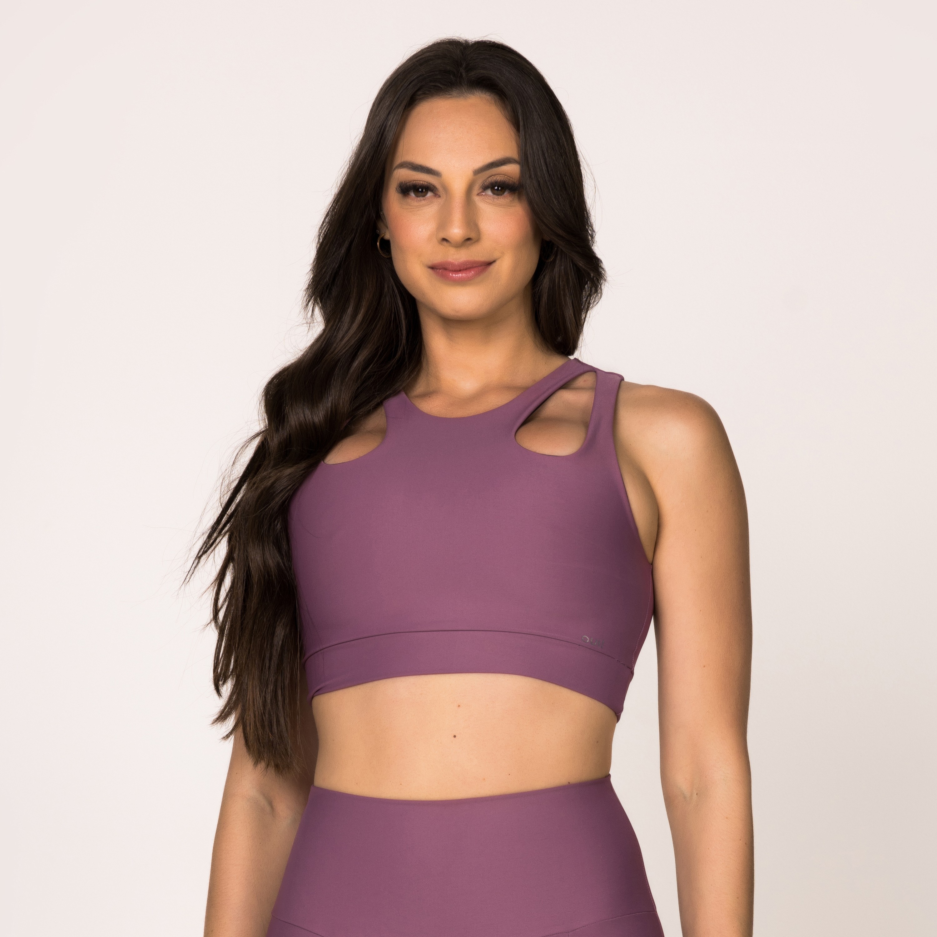 Top Detalhe Gota Rosa Matte