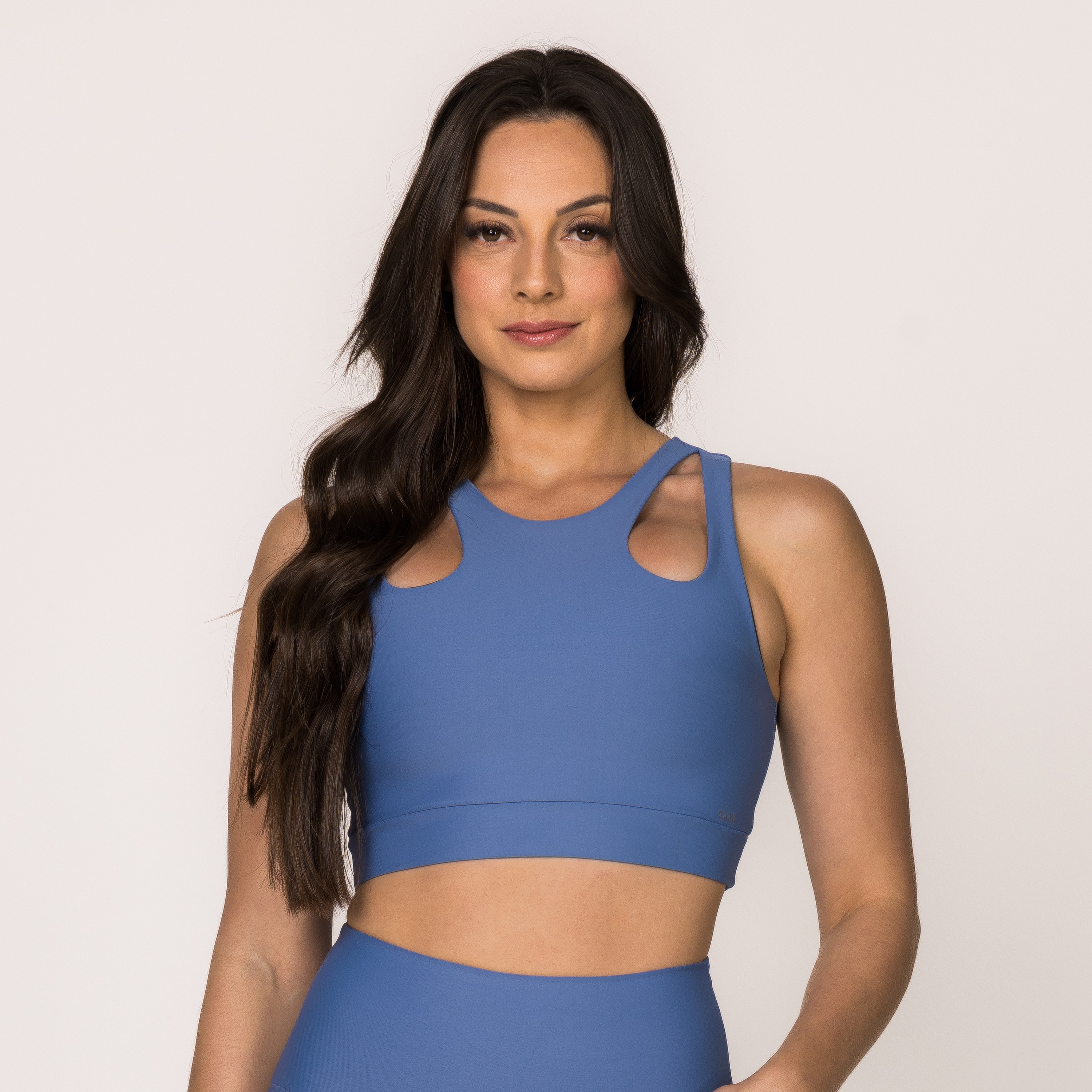 Top Detalhe Gota Azul Inverno